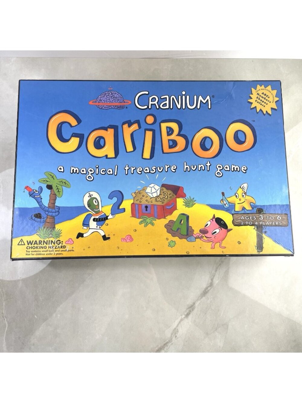 Cranium Cariboo Magical Treasure Hunt Board Game - Original Edition- 2002
